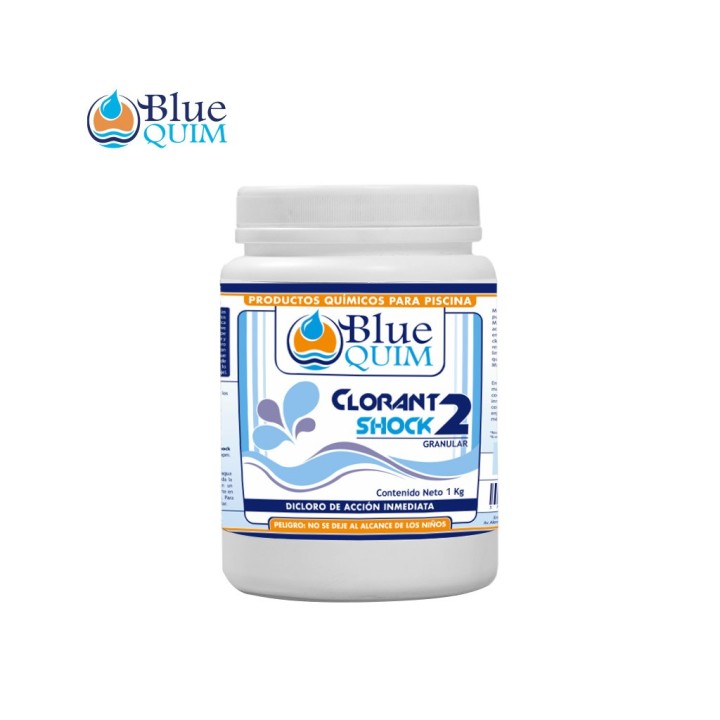 Dicloro "Clorant2 Shock" 1kg – Blue Quim