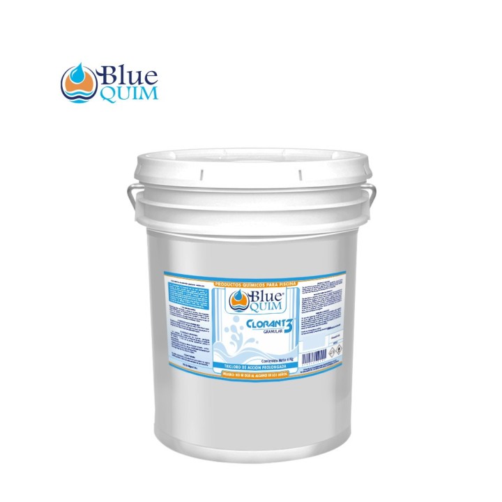Tricloro Tabletas 3" 10kg Clorant3 – Blue Quim