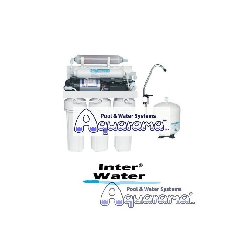 SISTEMA OSMOSIS INVERSA INTERWATER 50 GPD