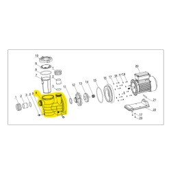 Carcasa Motobomba Bravo todos modelos.