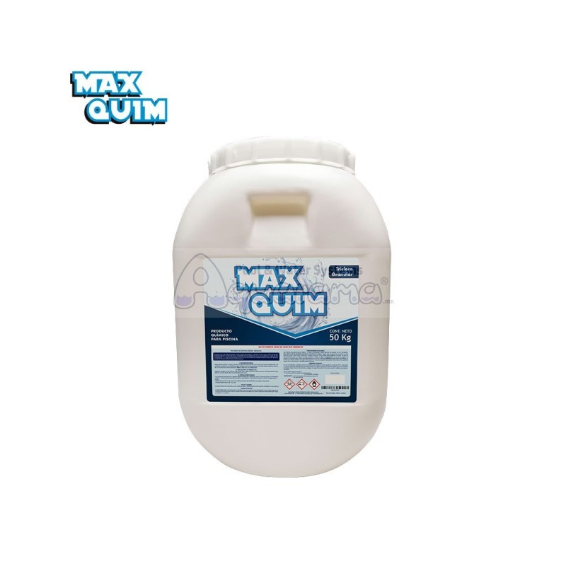 Tricloro Pastillas de 1" 50Kg - MAX-QUIM