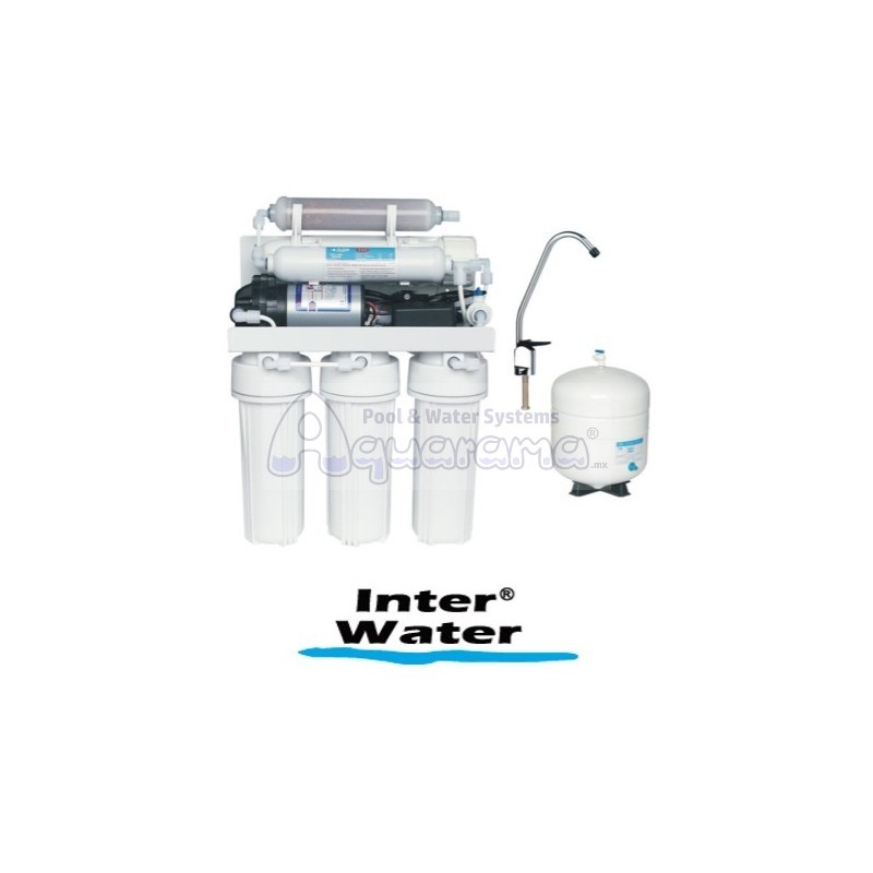 SISTEMA OSMOSIS INVERSA INTERWATER 50 GPD