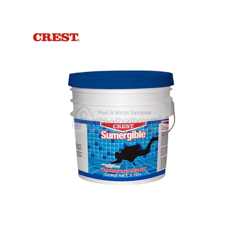Pega Veneciano CREST Sumergible 1 Galon Blanco