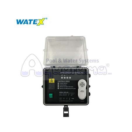 Caja y control para cascadas LED – Watex